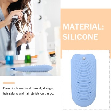 Силиконовые чехлы для хранения инструментов для горячих волос, чехлы для щипцов для завивки волос