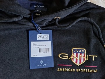 GANT ARCHIVE SHIELD HOODIE BLUZA Z KAPTUREM MĘSKA M ORYGINALNA