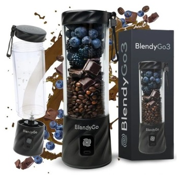 Oryginalny BLENDER BlendyGo 3 Bezprzewodowy USB | NAJNOWSZA wersja BLENDERA