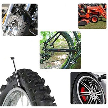 ŁYŻKI ZE STOPKĄ DO OPON MOTOCYKLOWYCH ZESTAW NAPRAWCZY 370mm 14 SZT