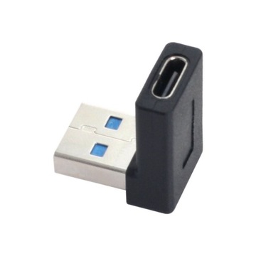 Угловой адаптер OTG USB 3.0 USB 3.1 USB-C НИЗ