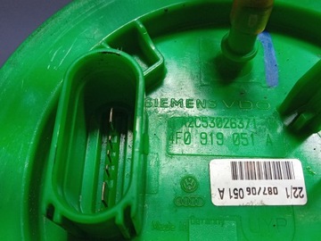 AUDI A6 C6 2.0 TFSI ČERPADLO PALIVOVÁ PALIVA 4F0919051A