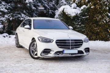 Mercedes Klasa S W223/V223 Sedan 2.9 400d 330KM 2021 Mercedes-Benz Klasa S SalonPL, AMGLine, 4Matic, Tylna os skretna, ACC, Kam, zdjęcie 2