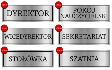 Маркировка дверных табличек ОФИС МНОГИЕ ДИЗАЙНЫ
