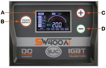 Инверторный сварочный аппарат BJC M79379 0-200А ПОЛЬША!!!