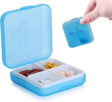 POJEMNIK LEKI KASETKA PUDEŁKO ORGANIZER TABLETKI