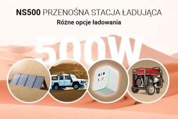 Портативная мобильная зарядная станция Навител NS500