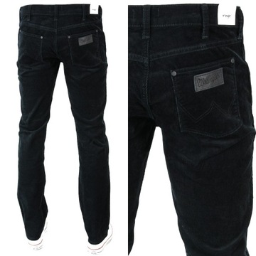 WRANGLER GREENSBORO JEANSY PROSTE Sztruksy W32 L34