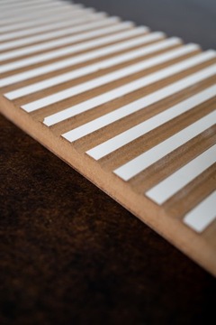 Лакированные фасады, рифленые и фрезерованные