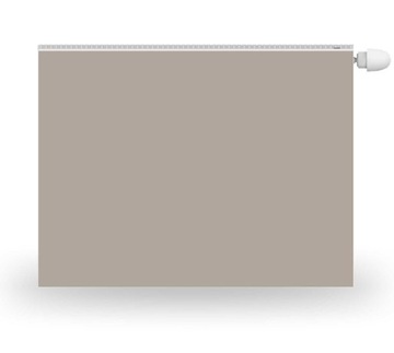 MATA MAGNETYCZNA Osłona Magnes na kaloryfer do salonu TAUPE glaumur 100x60