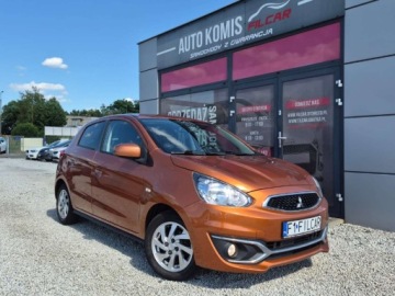 Mitsubishi Space Star Hatchback 5d 1.2 80KM 2016 Mitsubishi Space Star GWARANCJA Bogate wyposazenie Udok. przebieg Navi Moz