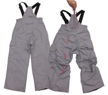 SPODNIE NARCIARSKIE dziecięce 130 KOMBINEZON dziec