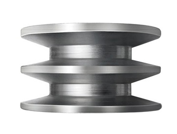 KOŁO PASOWE SZAJBA 80 MM DWA PASKI HB- 2X17-80-32