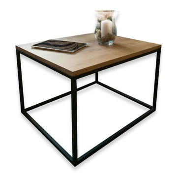STOLIK KAWOWY INDUSTRIALNY STYL LOFT 60X50x40