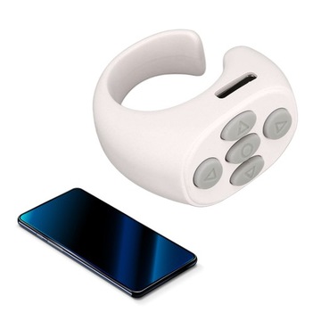 Контроллер Smart Ring Bluetooth 5.3 Беспроводной пульт дистанционного управления переворотом страниц
