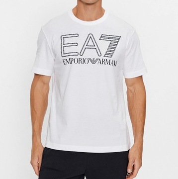 EA7 Emporio Armani t-shirt 6RPT03 PJFFZ 1100 biały XXL