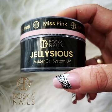 Boska Nails GALARETKA żel budujący 50ml Miss Pink