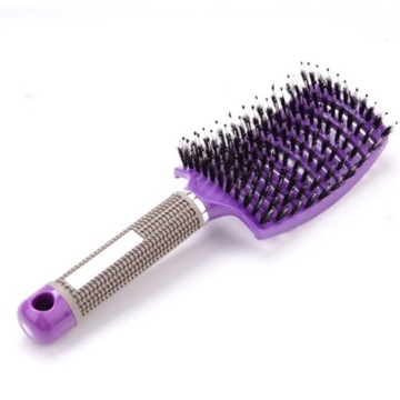 ПРОФИЛИРОВАННАЯ ЩЕТКА ДЛЯ ВОЛОС BLOGGER'S HIT, ЧЕРНАЯ