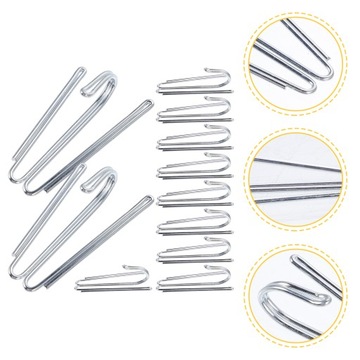 Металлический крючок для штор 50 шт.