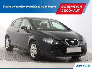 Seat Leon II 1.6 MPI 102KM 2008 Seat Leon 1.6, Salon Polska, Serwis ASO, Klima,ALU