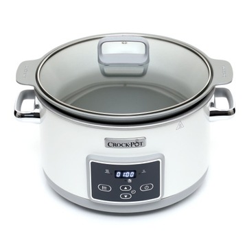 Мультиварка CrockPot 5л DuraCeramic, функция тушения, электрическая кастрюля