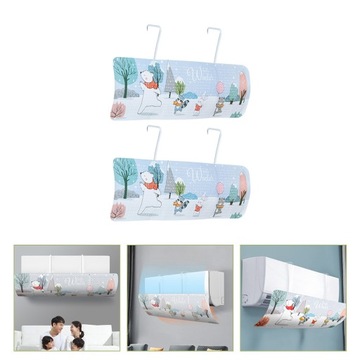 Регулируемый дефлектор кондиционера, 2 шт.