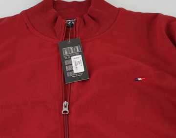 Dres męski sportowy komplet bluza i spodnie bawełniane 4032 4057 red 4XL