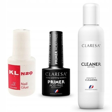Строительный комплект: 2 гелевых праймера CLARESA по 12 г.
