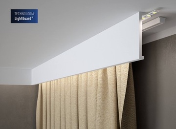 Алюминиевая рейка 200 см, Комплект одинарного карниза S200 Mardom