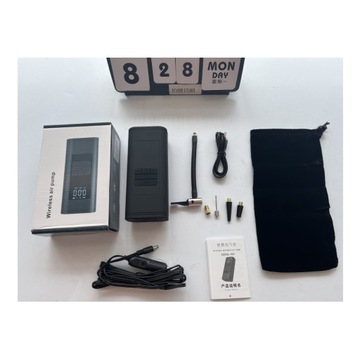 АВТОМОБИЛЬНЫЙ КОМПРЕССОР ЭЛЕКТРИЧЕСКИЙ НАСОС 12 В СВЕТОДИОД БЕСПРОВОДНОЙ