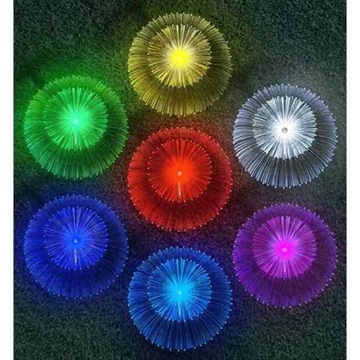 Набор из 2 светодиодных солнечных садовых ламп Dandelion