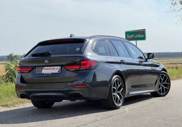 BMW Seria 5 G30-G31 Touring Facelifting 2.0 518d 150KM 2021 BMW Seria 5 BEZWYPADEK f vat 23 PISEMNA GWARANCJA w cenie Transport KRE, zdjęcie 10