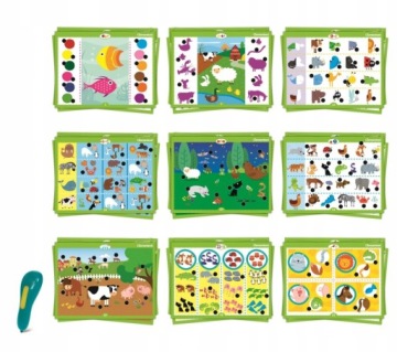 ГОВОРЯЩАЯ РУЧКА 500 ВОПРОСОВ ВИКТОРИНА ЖИВОТНЫЕ ЖИВОТНЫЕ ДЛЯ ДЕТЕЙ CLEMENTONI