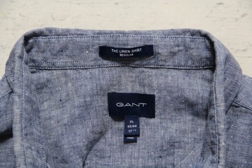 Gant _ 100% Len Lniana koszula o regularnym kroju _ XL