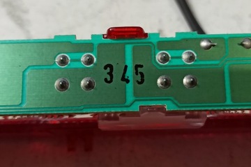 PŘÍDAVNÁ SVĚTLO STOP JAGUAR S-TYPE (X200) 345 2.7L DIESEL 152KW 2006