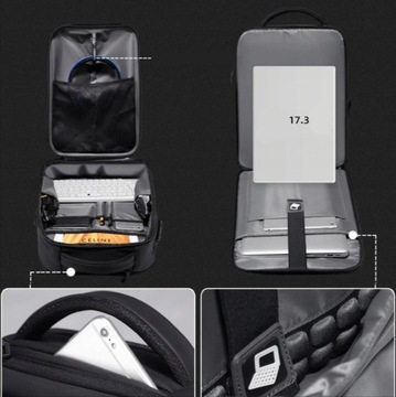 Противоугонный рюкзак FRN5132 для ноутбука 17,3 USB