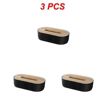 1 ~ 5 шт. коробка для салфеток с бамбуковой крышкой, держатель для салфеток, домашние коробки для хранения