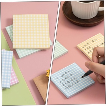 4 портативных самоклеящихся блокнота с липкими маркерами страниц на заказ