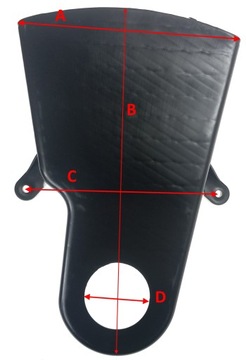 КРЫШКА РЕМНЯ ПРИВОДА КОСИЛКИ MASTER CUT FD56
