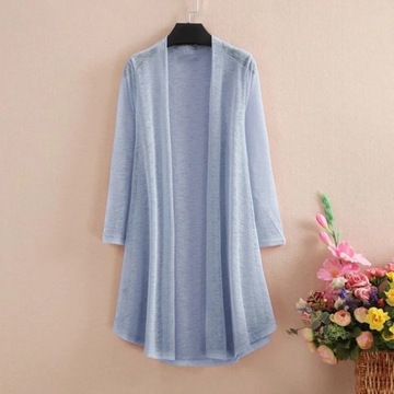 2022 Spring Summer Autumn Women Long Cardigan Soli