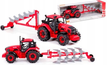 Traktor Białoruś Polesie Belarus + PŁUG obrotowy