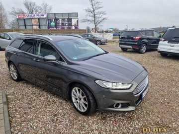Ford Mondeo V Kombi 1.5 EcoBoost 160KM 2018 Ford Mondeo Titanium 90 tys km przebiegu Led 1.5 Benzyna 160KM, zdjęcie 11