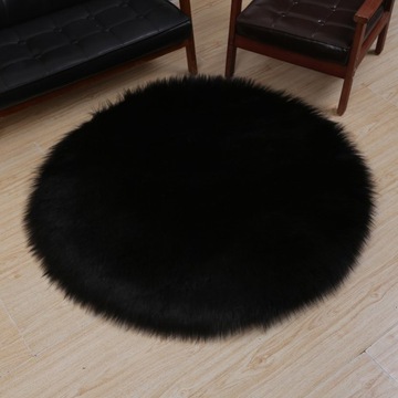 DYWAN OKRĄGŁY DYWANIK MIĘKKI SYPIALNIA SALONU 120cm