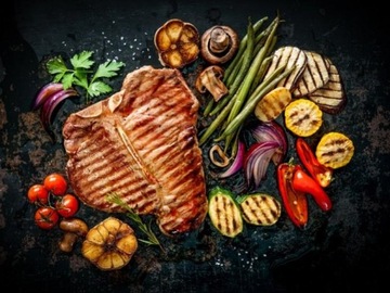 Płyta ŻELIWNA Grillowa na OGNISKO Grilla Patelnia Grill Dwustronna 42x25 cm