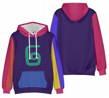 Karl Jacobs Sweatshirts Cosplay Colorful patchwoL