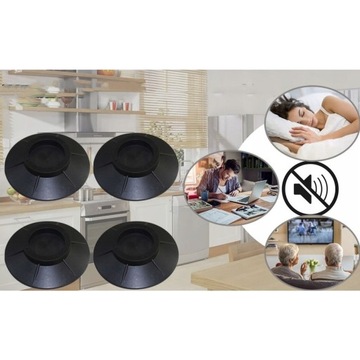 РЕЗИНОВЫЕ АНТИВИБРАЦИОННЫЕ ПОДУШКИ ДЛЯ СТИРАЛЬНОЙ МАШИНЫ 4 ШТ.