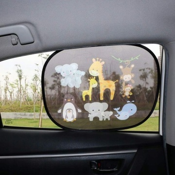 Автомобильный солнцезащитный козырек для окна 2 шт.