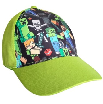 CZAPKA DASZKIEM MINECRAFT CREEPER BLAST