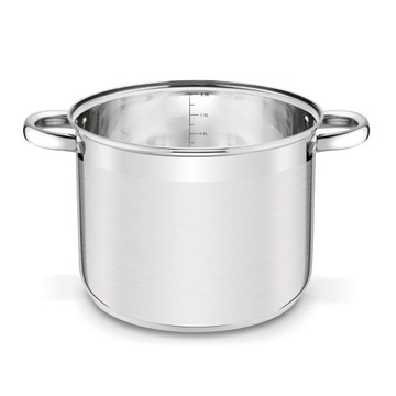 НАБОР ПОТС индукционный 3x БОЛЬШАЯ кастрюля 6,5/8/10л