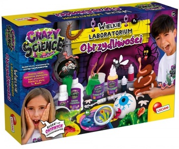 77250 WIELKIE LABORATORIUM OBRZYDLIWOŚCI CRAZY SCIENCE